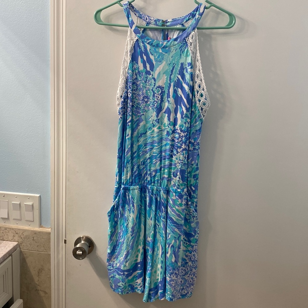 Lilly Pulitzer Romper with pockets